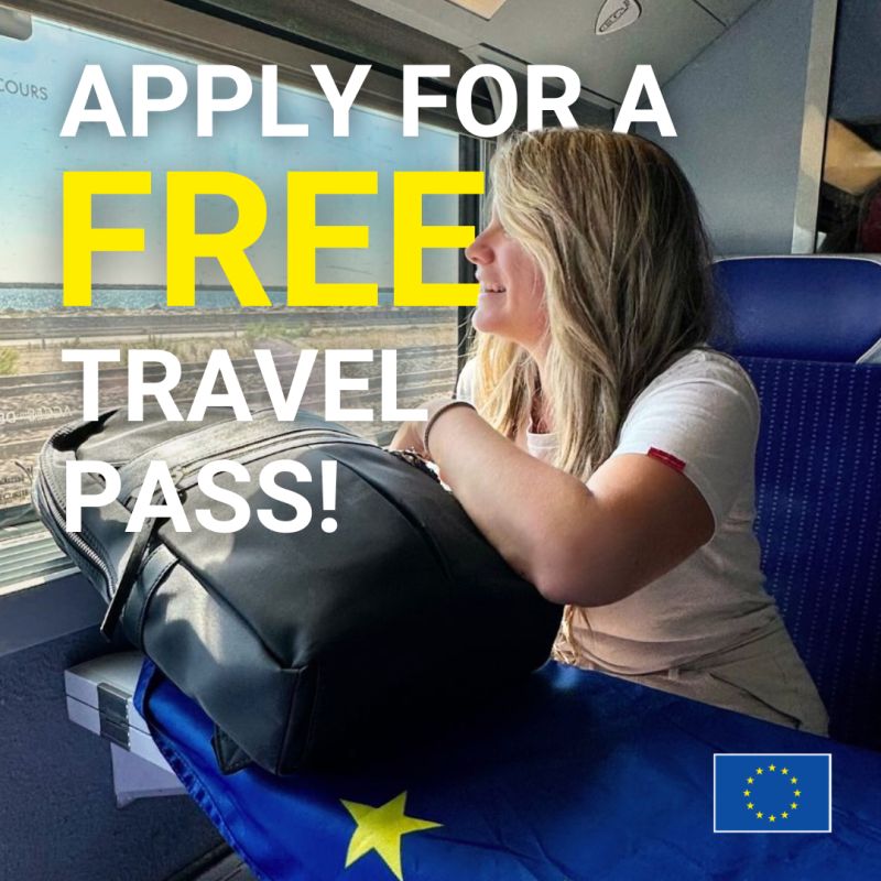 Gratis reisekort i Europa for 18-åringer