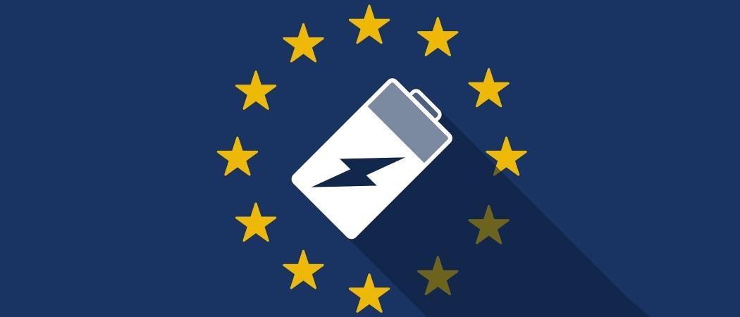 EU moderniserer regelverket for batterier