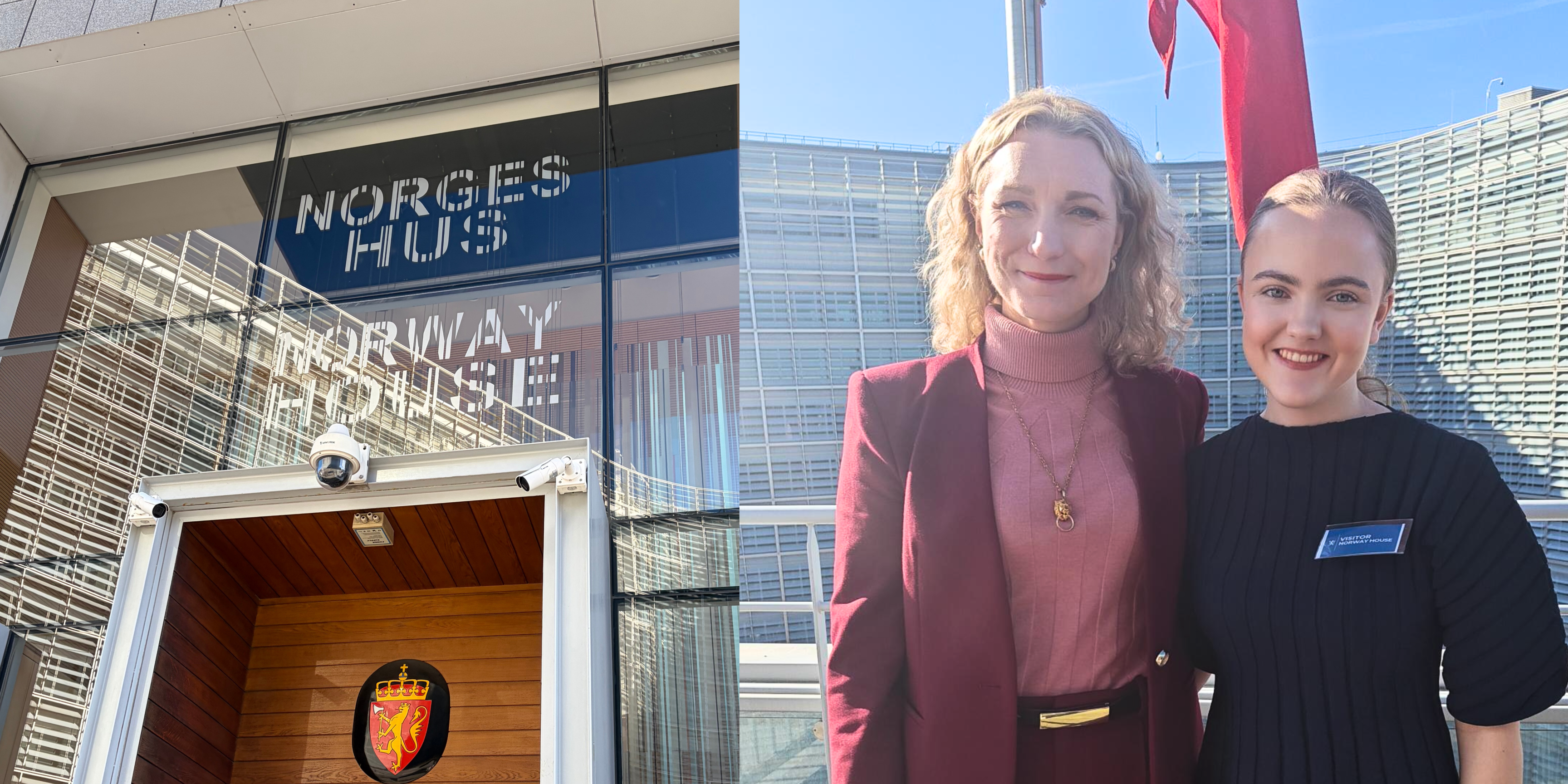 Hospitant fra Innlandet Europeisk Ungdom i Brussel