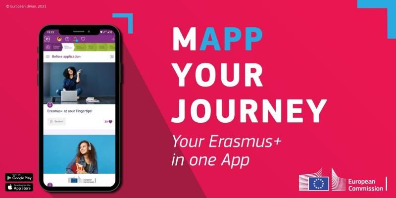EU med ny Erasmus+ app