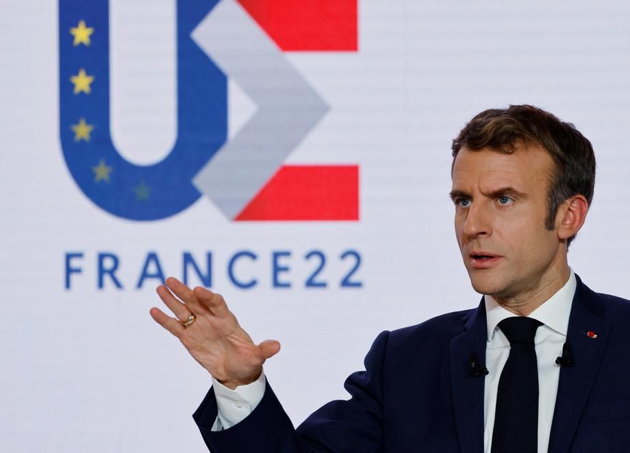 Macron presenterte Frankrikes prioriteringer for formannskapet i EU