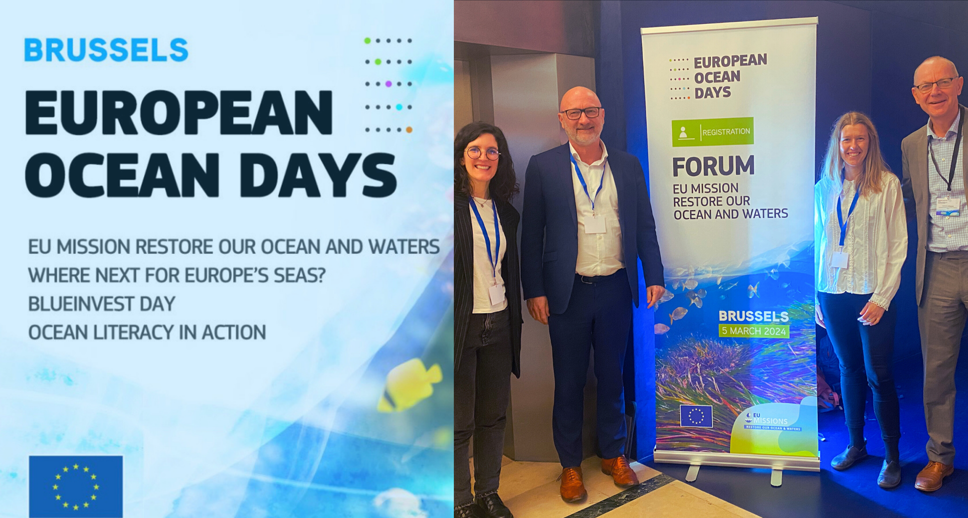 Medlemmer i Osloregionens Europakontor deltok i European Ocean Days