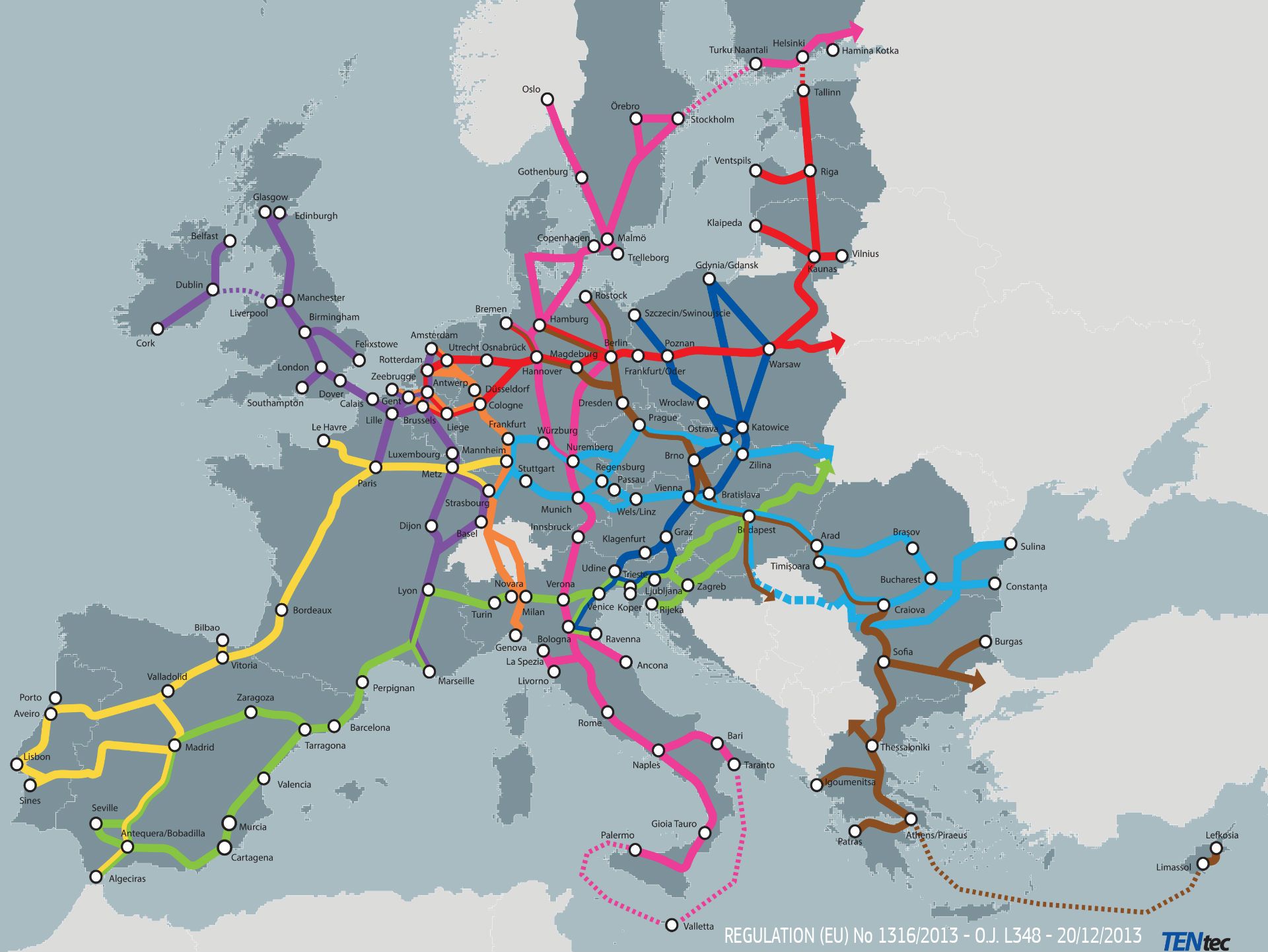 EU-høring om europeisk transportnett (TEN-T)