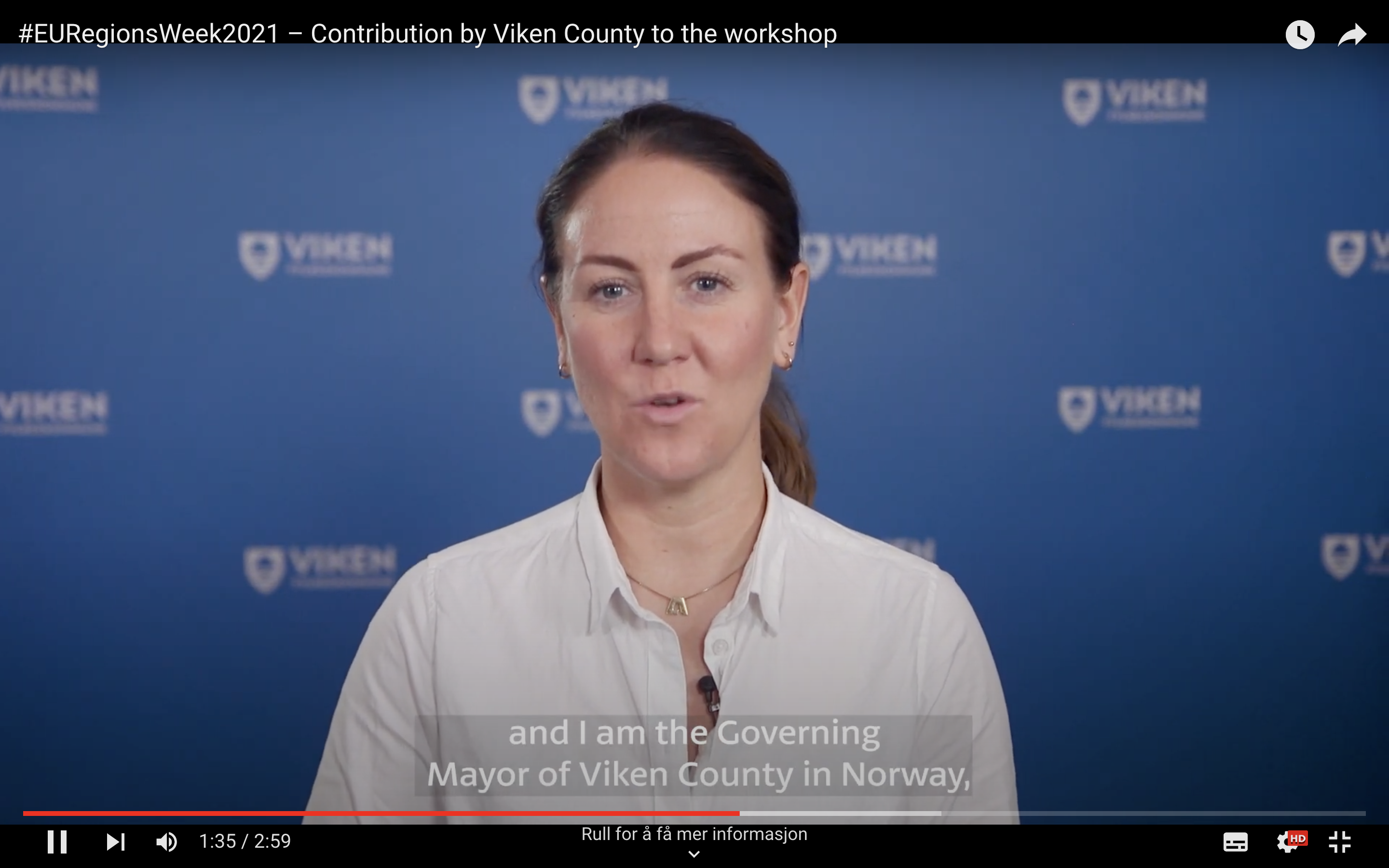 Årets European Week of Regions and Cities – en oppsummering