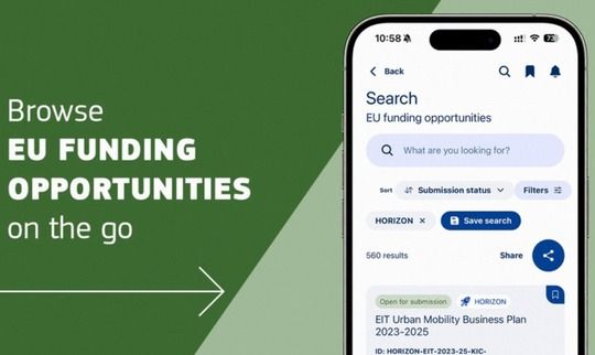 Ny mobilapp gir enklere tilgang til EU-finansiering