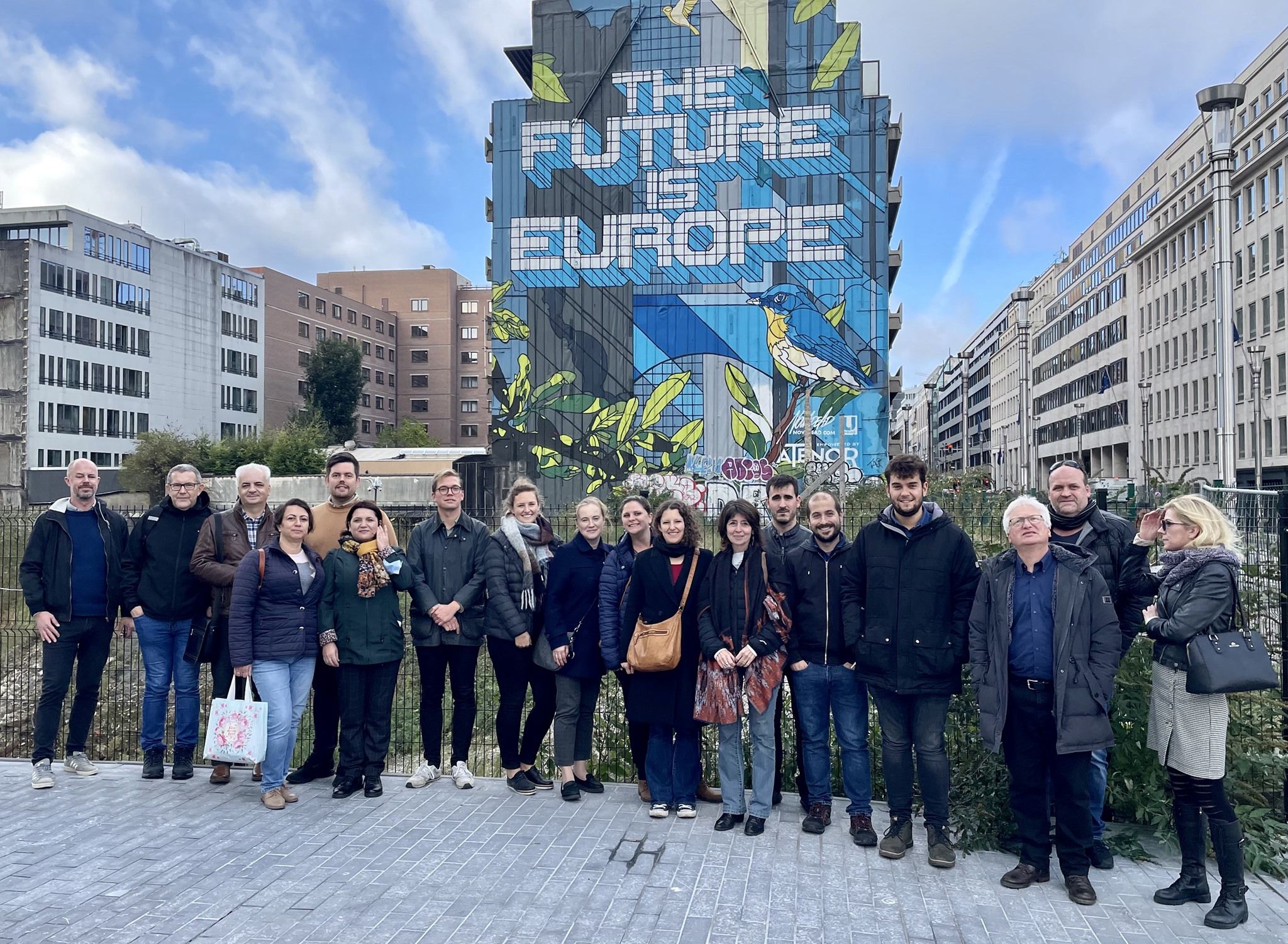 Årets første besøk til Brussel! – Erasmus+ partnerskapsmøte
