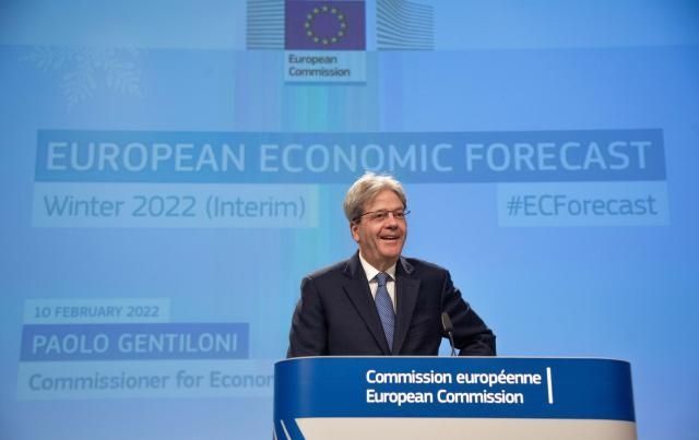 EUs økonomiske vinterprognose 2022: Forventninger om økt vekst
